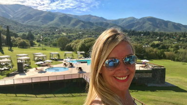 El fabuloso hotel Tres Pircas en Huerta Grande