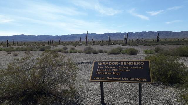 Los Cardones, un parque nacional de altura