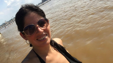 Se redujo 70% la playa del banquito de San Andrés