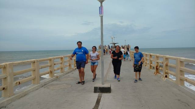 Orlando visitó el Muelle de los Pescadores en Miramar