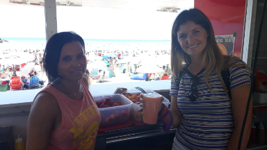 AUDIO: Cuánto cuesta comer y beber en Playa Grande