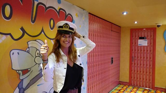 El divertido salón para niños en el Costa Fascinosa