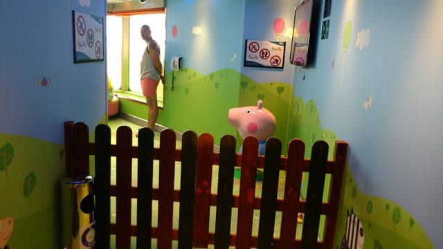 El divertido salón para niños en el Costa Fascinosa