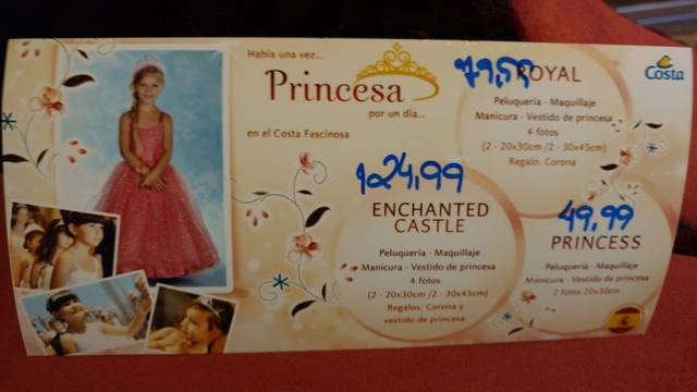 El divertido salón para niños en el Costa Fascinosa