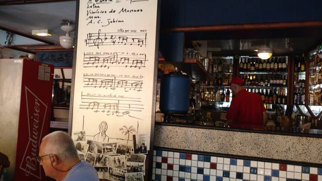 El bar Garota de Ipanema, inspirado en la famosa canción
