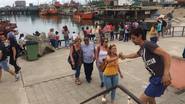 La banquina de los pescadores, típico paseo marplatense