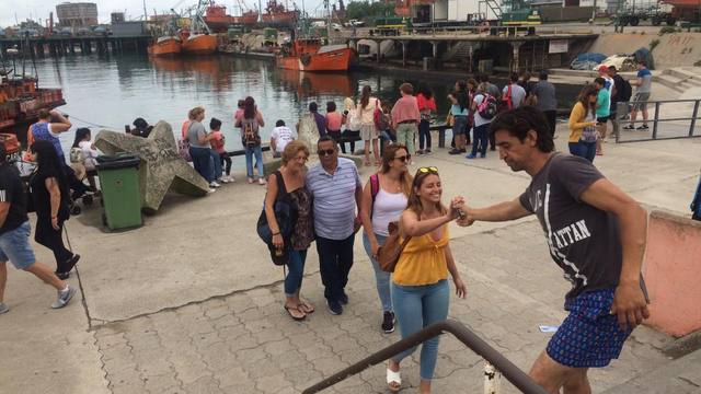 La banquina de los pescadores, típico paseo marplatense