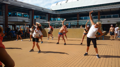 Gimnasia en el Costa Fascinosa