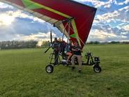 Un paseo en trike por Miramar, mezcla de paz y adrenalina