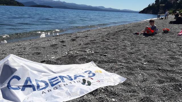 Playa Bonita, un paraíso a orillas del Nahuel Huapi