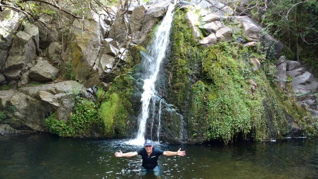 FOTO: La cascada de Santa Rosa, una caminata ideal por las sierras