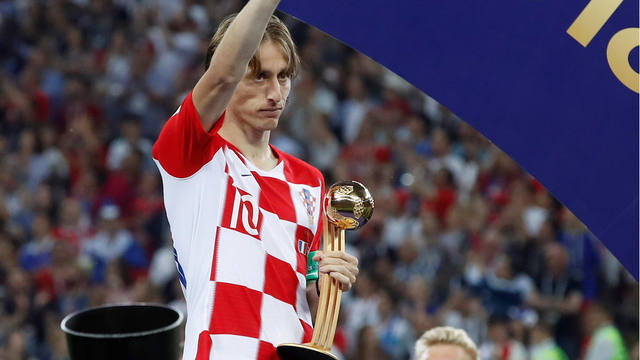 Luka Modric, elegido el mejor jugador de la Copa del Mundo