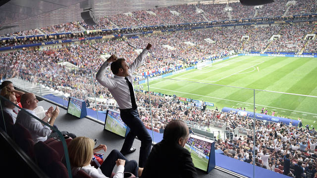 Las postales que dejó la gran final entre Francia y Croacia