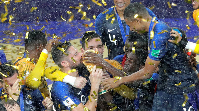 Las postales que dejó la gran final entre Francia y Croacia