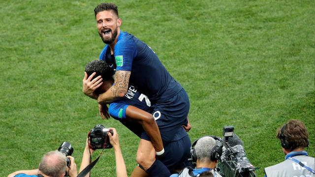 Las postales que dejó la gran final entre Francia y Croacia