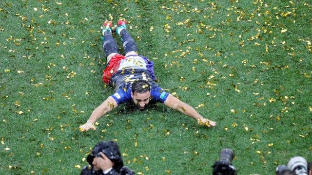 Las postales que dejó la gran final entre Francia y Croacia