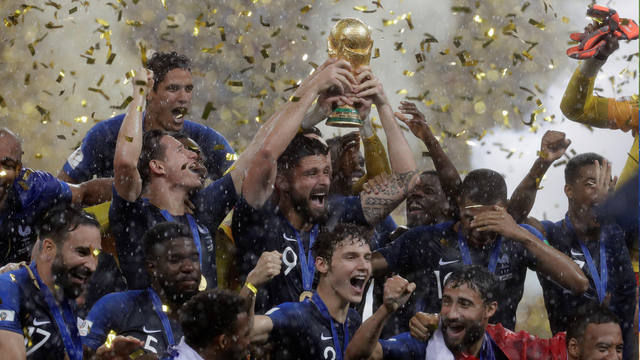 Las postales que dejó la gran final entre Francia y Croacia