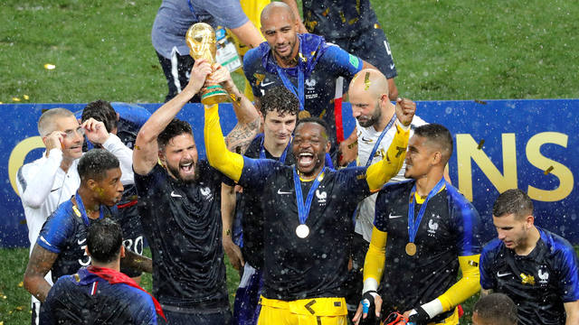 Las postales que dejó la gran final entre Francia y Croacia