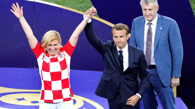 Las postales que dejó la gran final entre Francia y Croacia