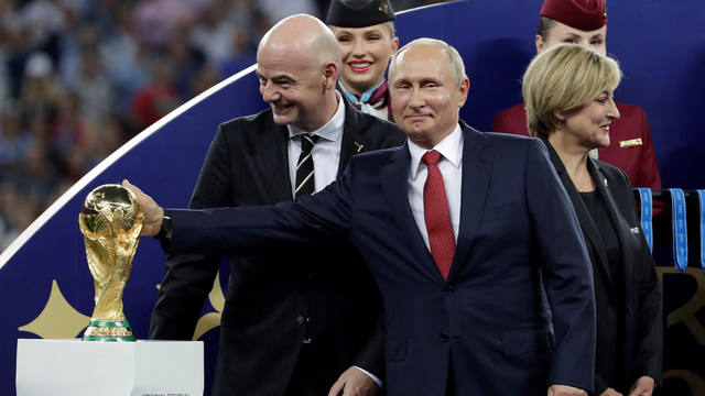 Las postales que dejó la gran final entre Francia y Croacia