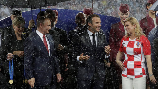 Las postales que dejó la gran final entre Francia y Croacia