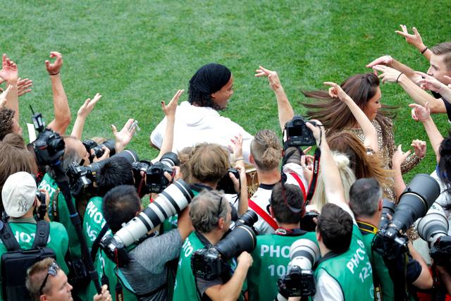 FOTO: La impactante ceremonia de clausura de la Copa del Mundo