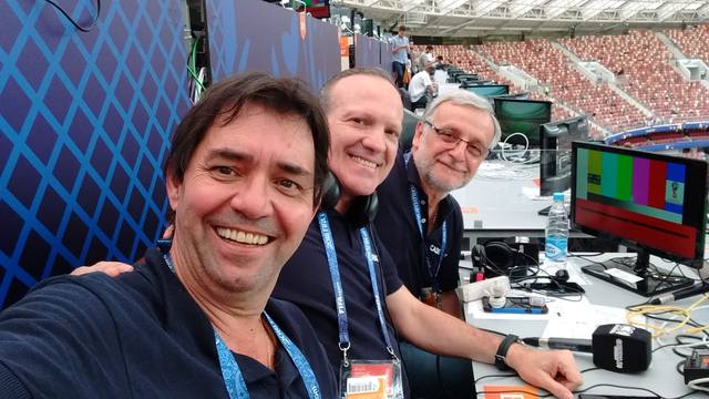 El equipo de Cadena 3 ya está en el estadio de la final