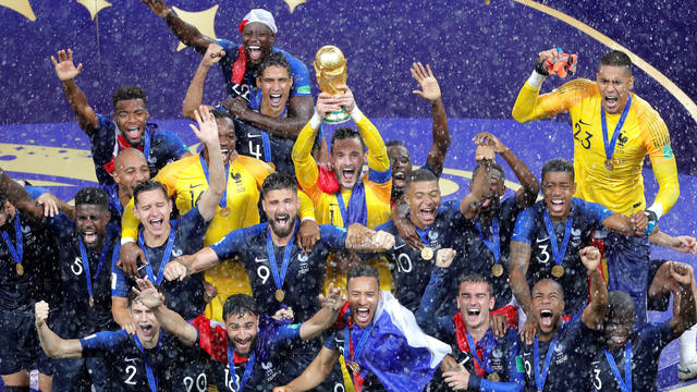 FOTO: Francia venció 4-2 a Croacia y se consagró campeón del mundo