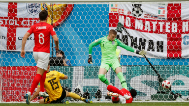 1° gol de Bélgica (Meunier)