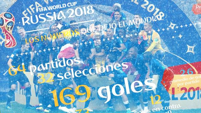 Los números que dejó Rusia 2018
