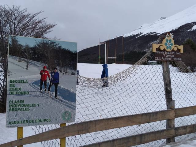 Esquí de fondo por los bosques de Tierra del Fuego