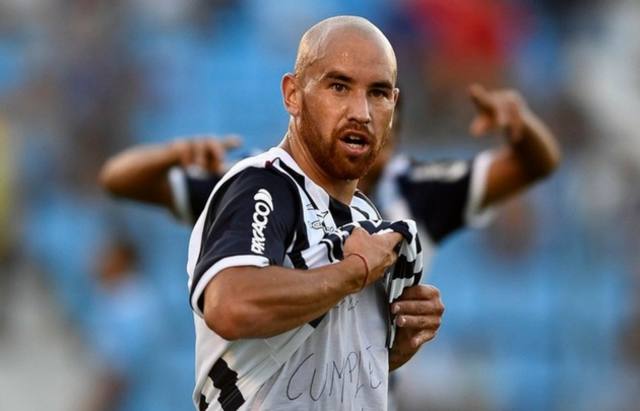 Junior Arias, autor del gol de la victoria albiazul.