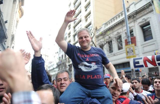 Adolfo, el ídolo del pueblo sanlorencista.