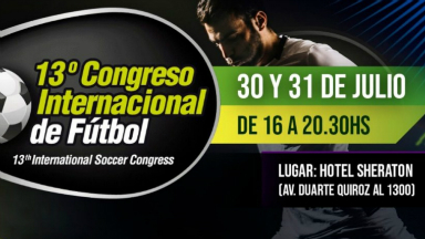 AUDIO: Se viene el 13º Congreso Internacional de Fútbol en Córdoba