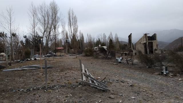 FOTO: El desolador paisaje que dejó el paso del fuego