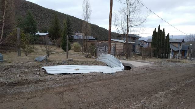 El desolador paisaje que dejó el paso del fuego