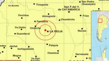 AUDIO: No se reportaron daños ni víctimas por el sismo en La Rioja.
