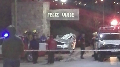 AUDIO: Trágico choque en Villa Cura Brochero: tres muertos