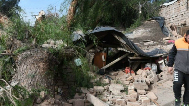 AUDIO: Un árbol cayó sobre una casa y mató a una mujer en Mendoza