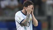 Messi fue suspendido por tres meses por la Conmebol