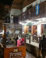 La Cumbrecita, de blanco por una nueva nevada