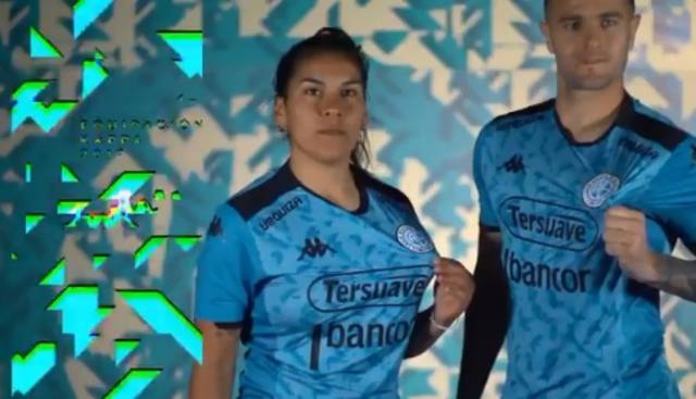 FOTO: Belgrano presentó con un video su nueva camiseta