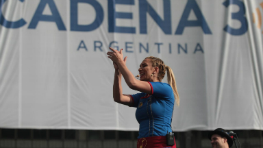 Reviví el inicio del show de Solcito Fijo en el Kempes