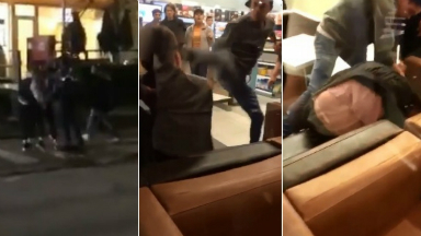 Brutal pelea a la salida de un boliche en Córdoba