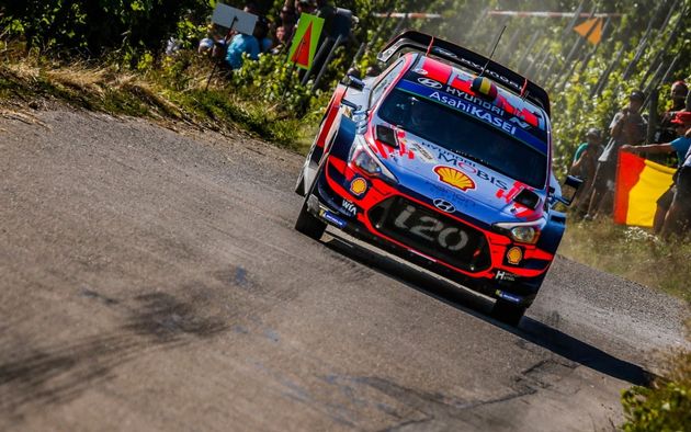 Thierry Neuville ganó la apertura de los dos bucles y no está lejos, solo a 2.8"