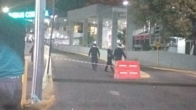 En el interior de la camioneta había una importante suma