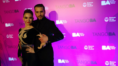 AUDIO: Una pareja argentina, campeona en la categoría Escenario