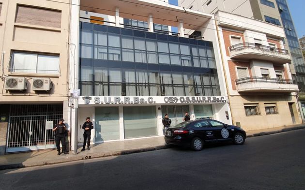 Allanamientos en la mutual del Surrbac