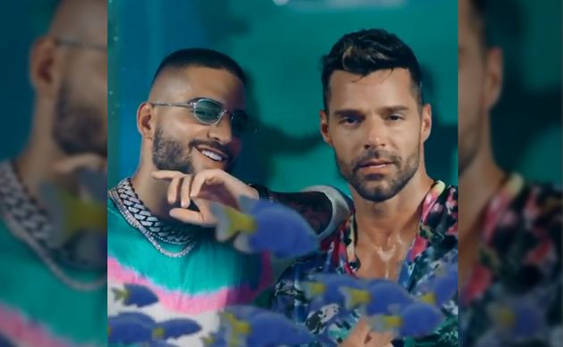 Maluma y Ricky Martin