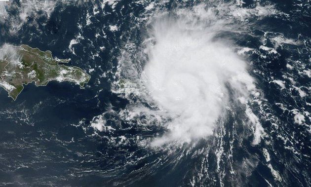 FOTO: El huracán Dorian llega a Puerto Rico